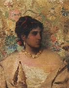Henryk Siemiradzki Gypsy woman oil painting